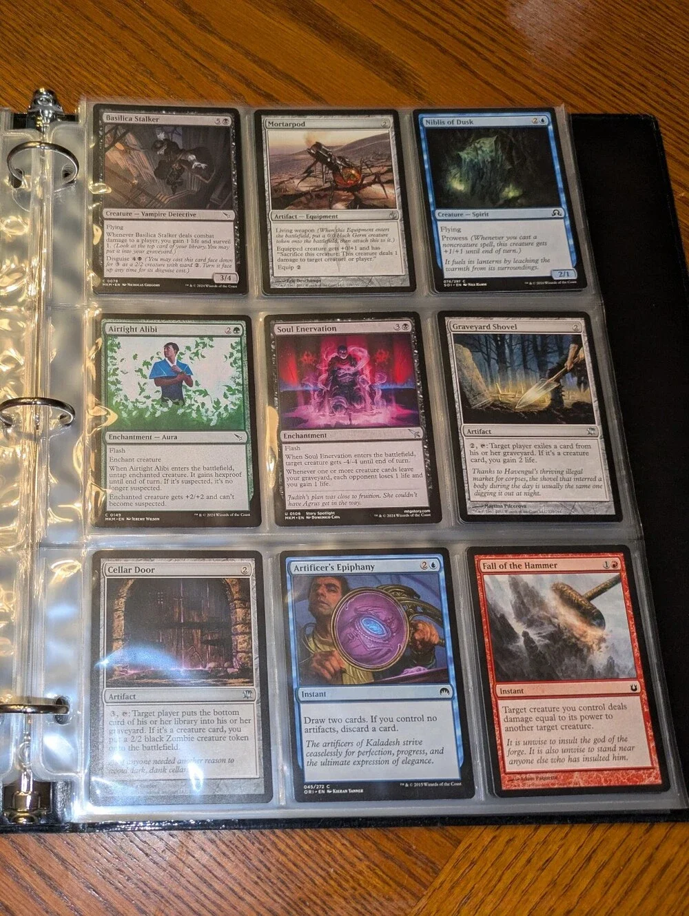 Magic Cards Binder MTG Collection Magic The Gathering Trading Cards Lot WOTC